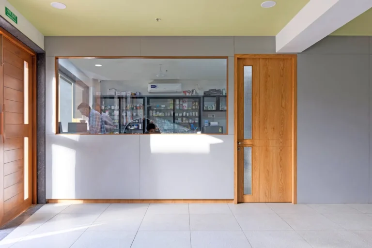 Diagnostic lab counter at Shrey Hospital