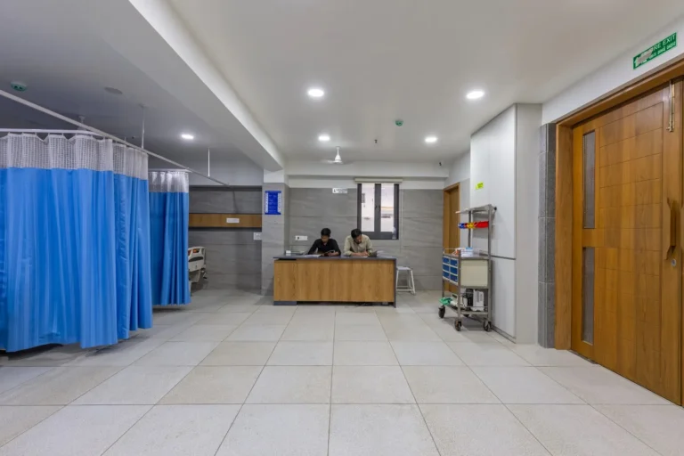 Emergency and casualty ward at Shrey Hospital