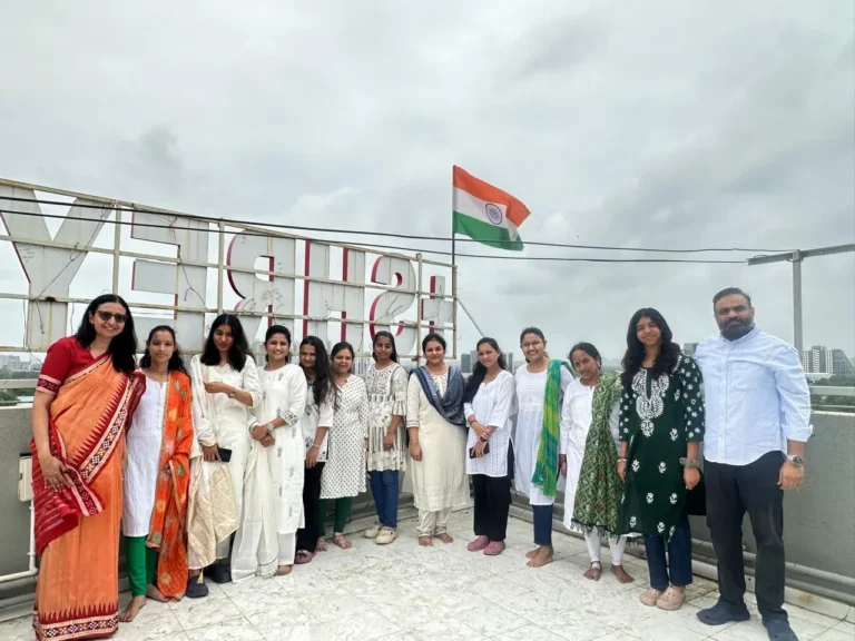 Staff Independence Day celebration at Shrey Hospital