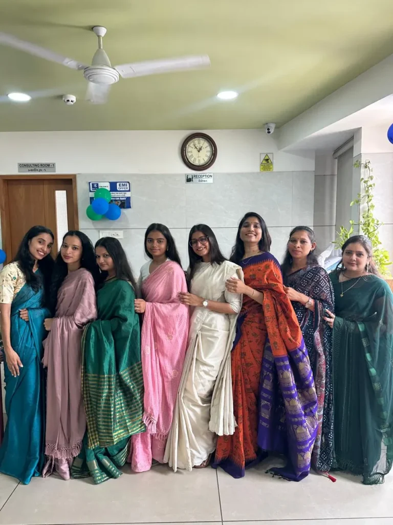 Team traditional day at Shrey Hospital